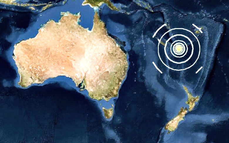 南 太平洋 地震