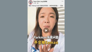 Photo of 张孳璘:ParkMax系统故障 新山市厅不会开罚单
