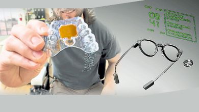 Photo of 进阶版无障碍牙套 可用舌头操控电脑